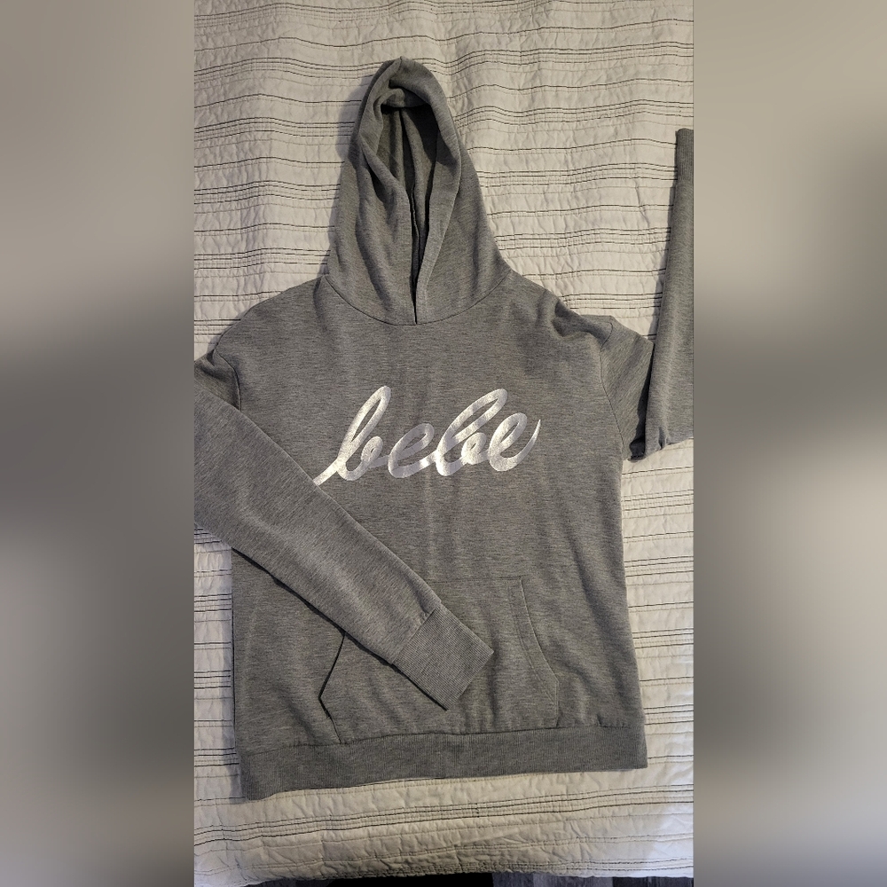 BEBE fleece hoodie
